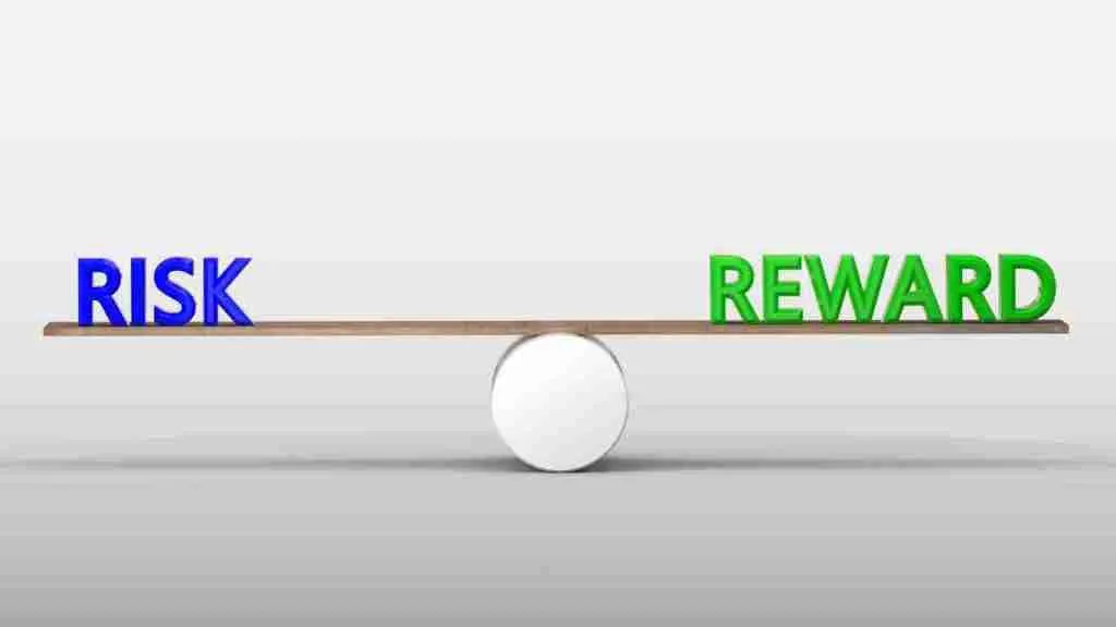 Seesaw balancing risk and reward