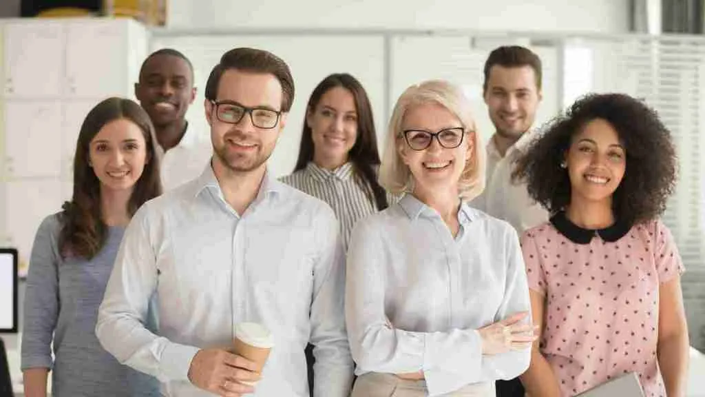 Group of Successful Business Leaders, smiling